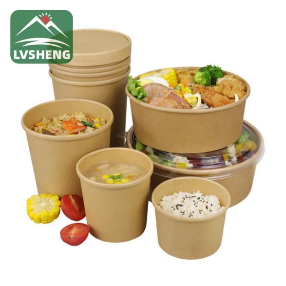 Kraft Paper Bowl bezpieczny do zabierania jedzenia?