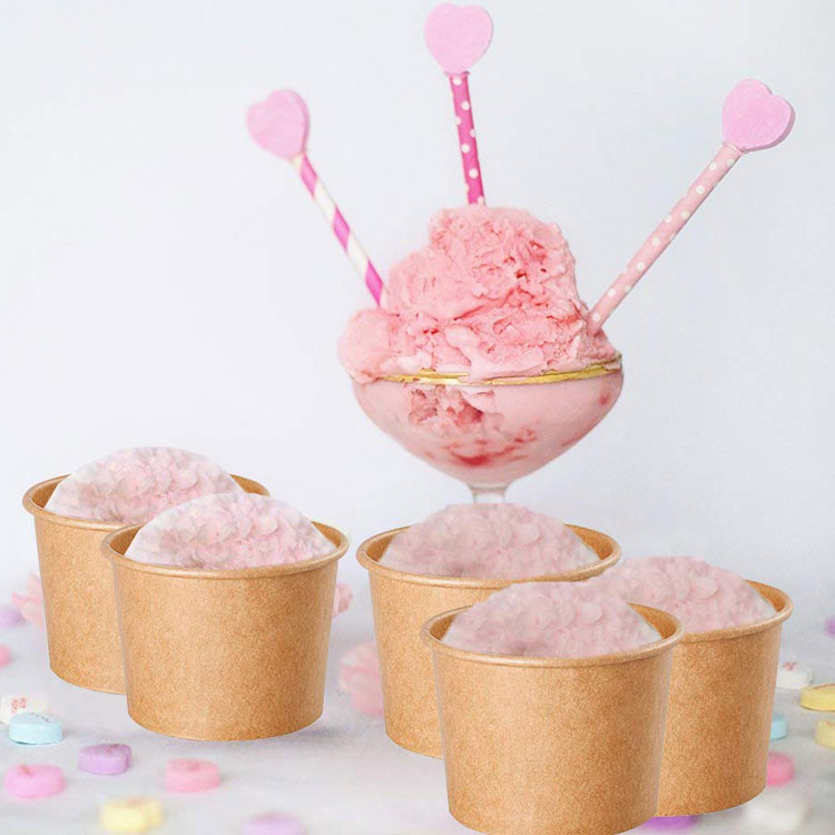 Jednorazowe lody kubek